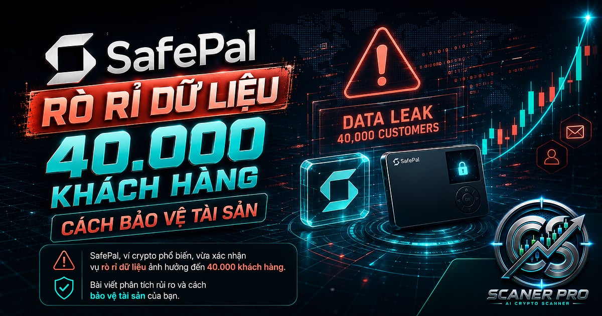 SafePal rò rỉ dữ liệu 40.000 khách hàng: Cách bảo vệ tài sản